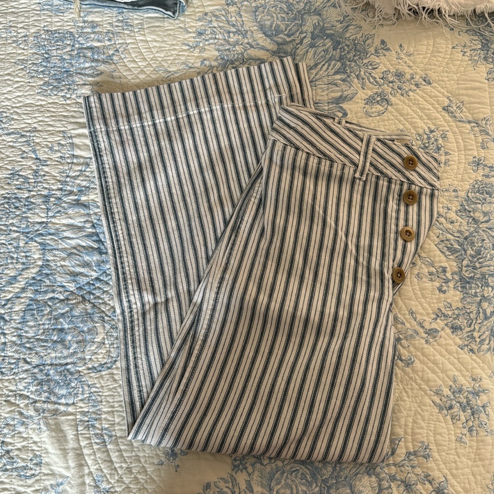 Madewell Wide Leg Ankle Pants